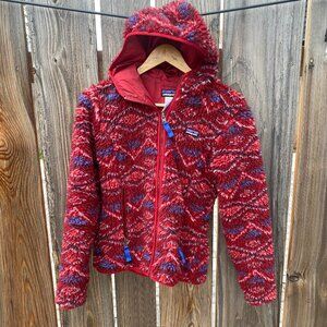 2013 Deep Pile Fleece Patagonia Retro-X Hoody - Women's Small